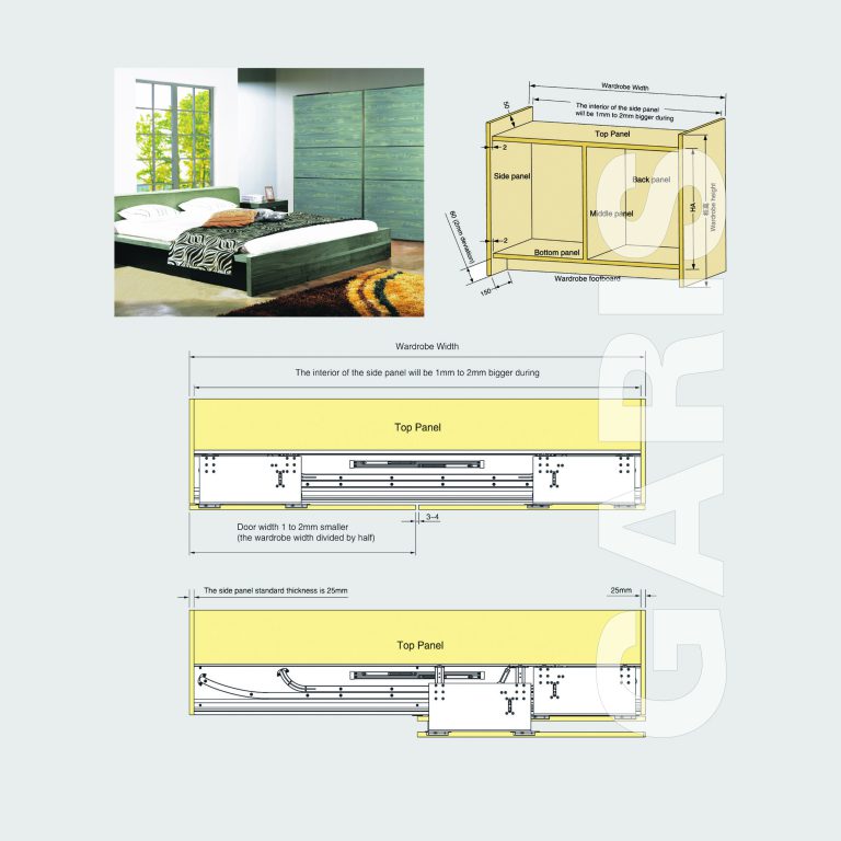 RAY TRƯỢT CÁNH LÙA PHẲNG GR65